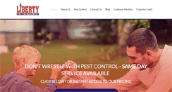 Desktop Screenshot of libertypestinc.com